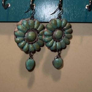 Turquoise earrings